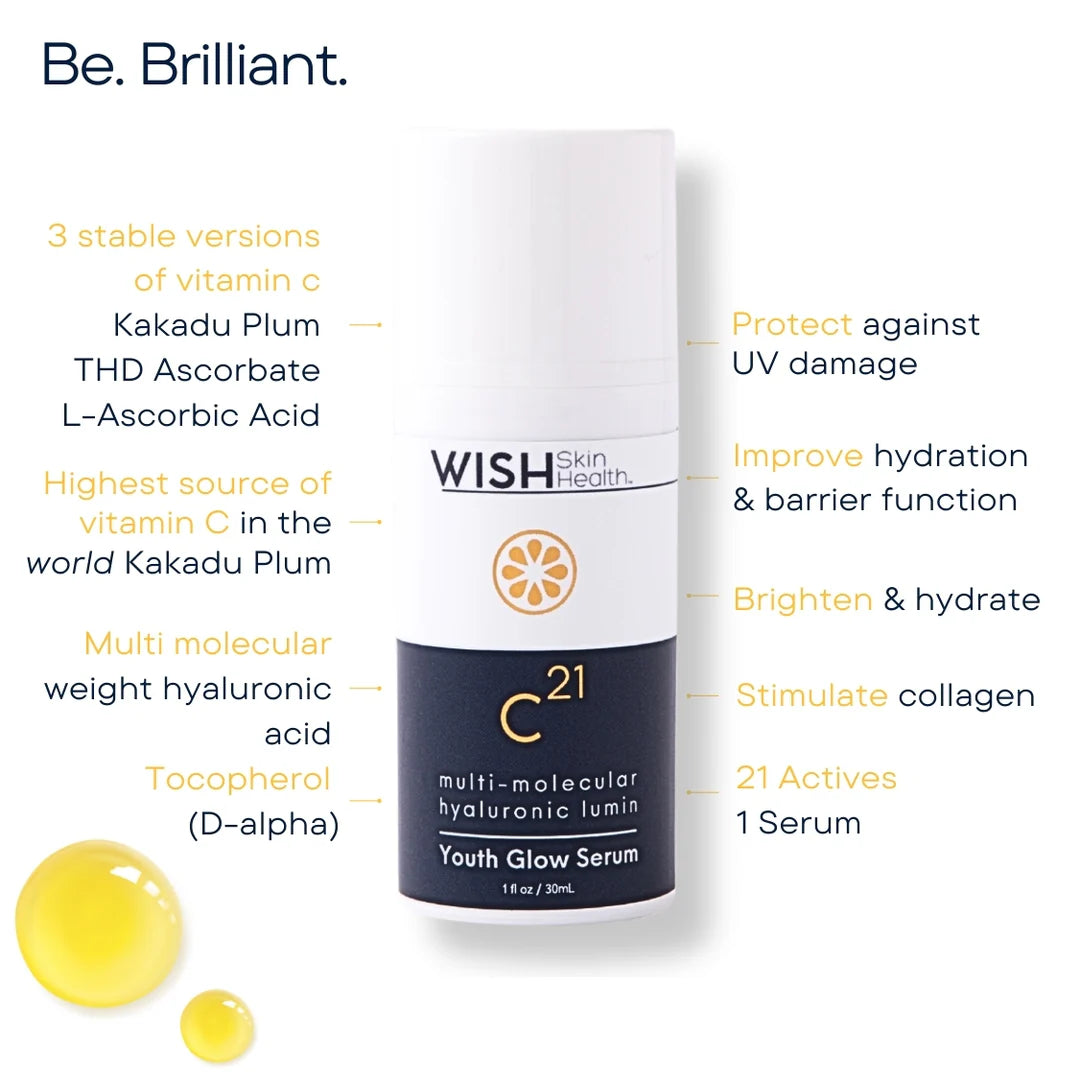 WISH Skin Health C21 Youth Glow Serum